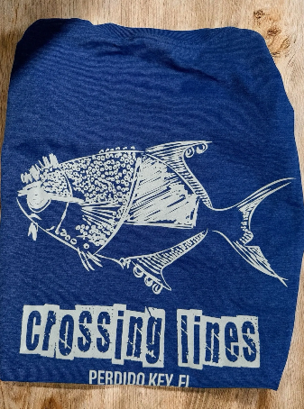 Panhandle Salt T-Shirt Crossing Lines